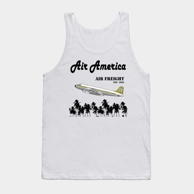 Air America - The CIA's Very Own Airline Tank Top by Naves